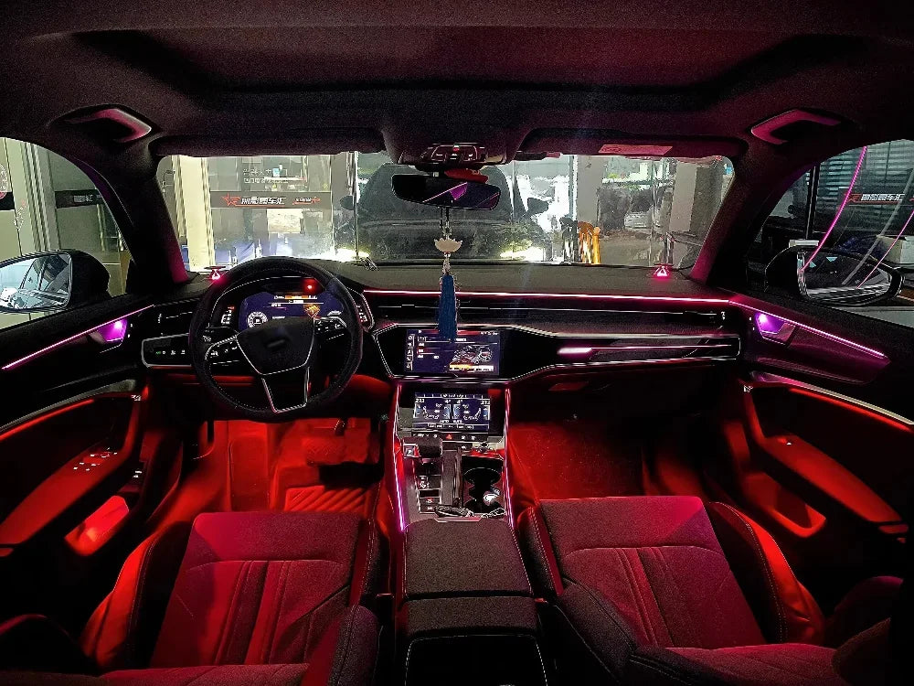 For Audi A6L C8 2019-2025 Interior Colors Active Lighting