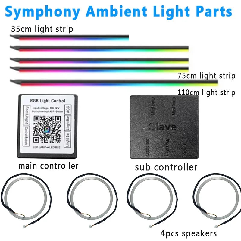 In 213 Color Atmosphere Parts Symphony Main Controller Sub