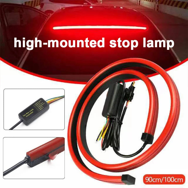 12V Flexible Strip multi-mode Rear Tail Warning Turn Signal