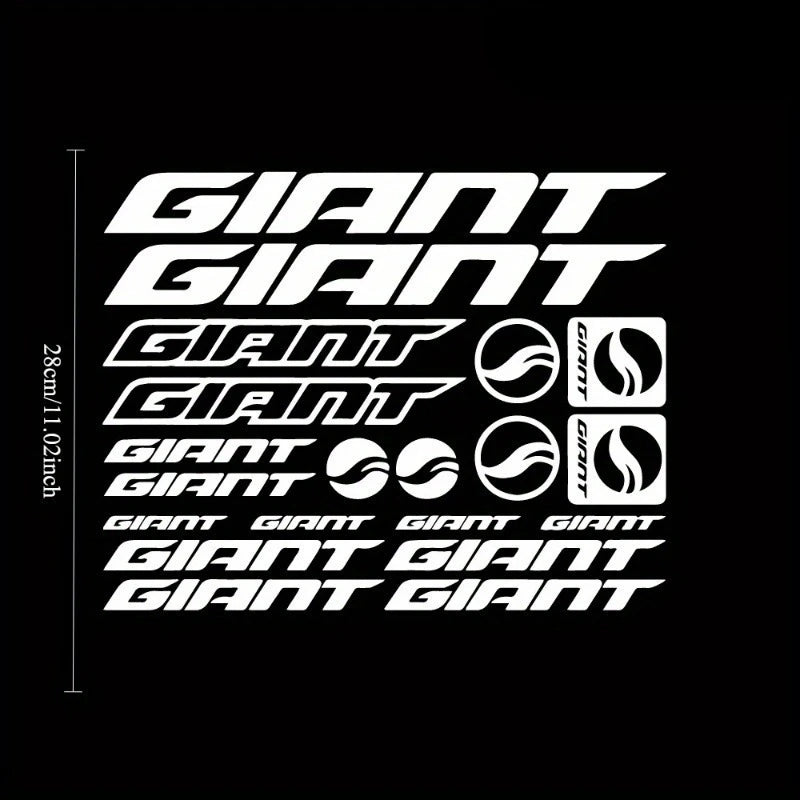 For Kit Giant Adhesive Bike Flat Sticker Stickers Mtb Bdc Bicycle