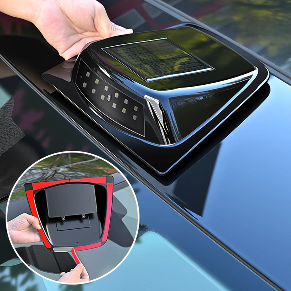 For Pickup solar-powered Roof Waterproof No Drill Marker Remote