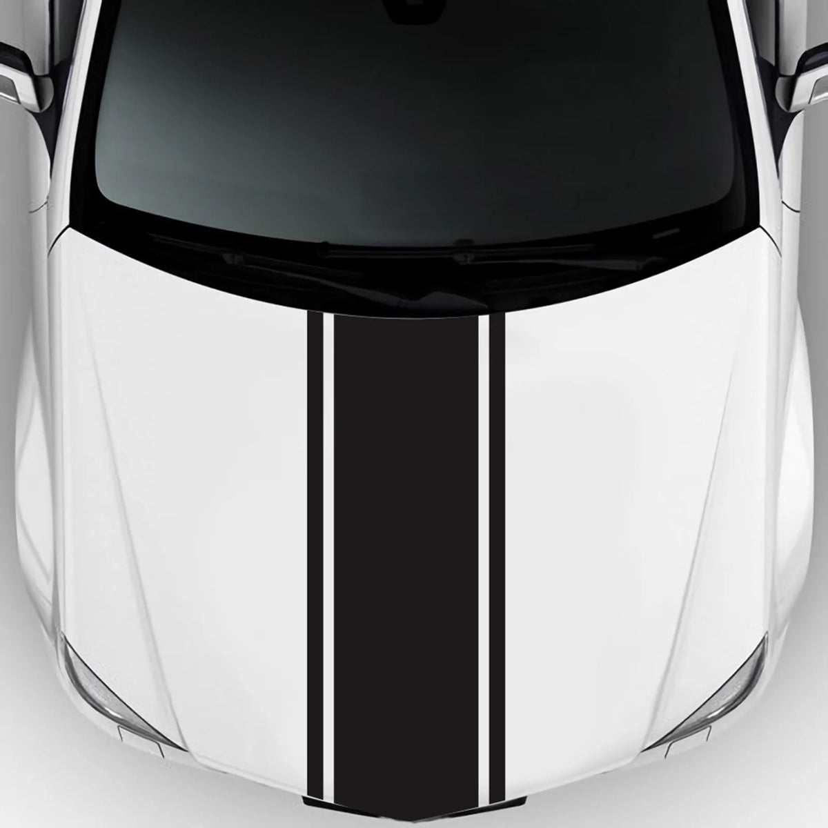 Hood Stripe Sticker Racing Stripes Body Side Vinyl Modified