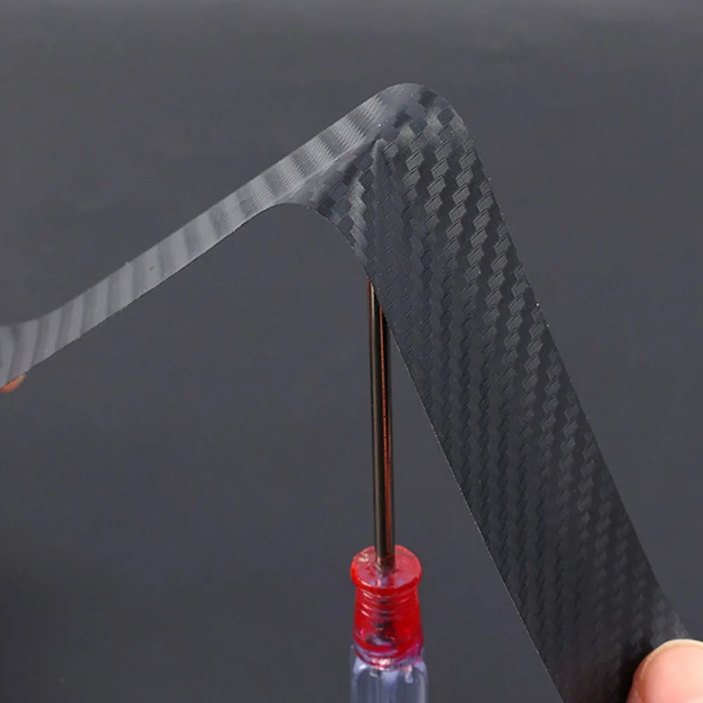 Carbon Fiber Door Sticker Threshold Trunk Anti Scratch Protective