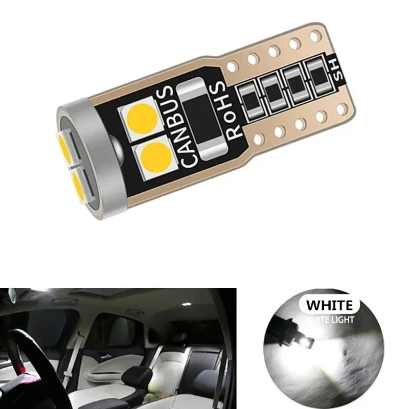 2PCS T10 W5W 168 3030 6SMD Super Bright Parking