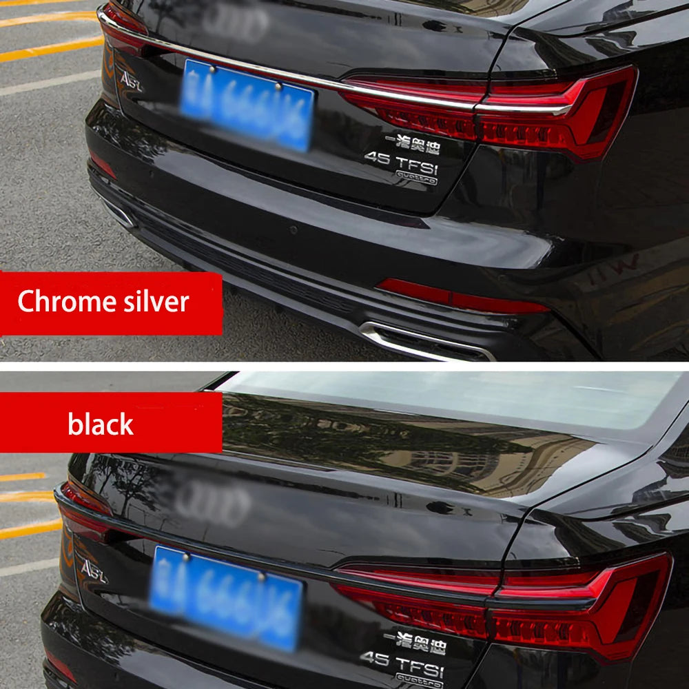 For Audi A6 C8 Through Type Tail A6 2019-2024 Upgrade C8 Optical