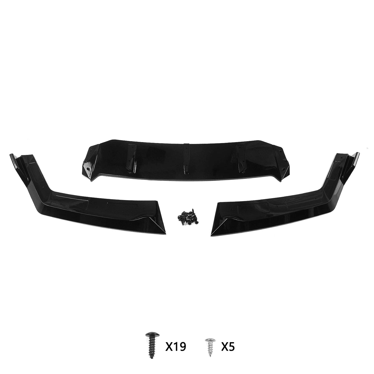 For BMW 7 Series G70 M Front Bumper Spoiler Lip Tech Sport