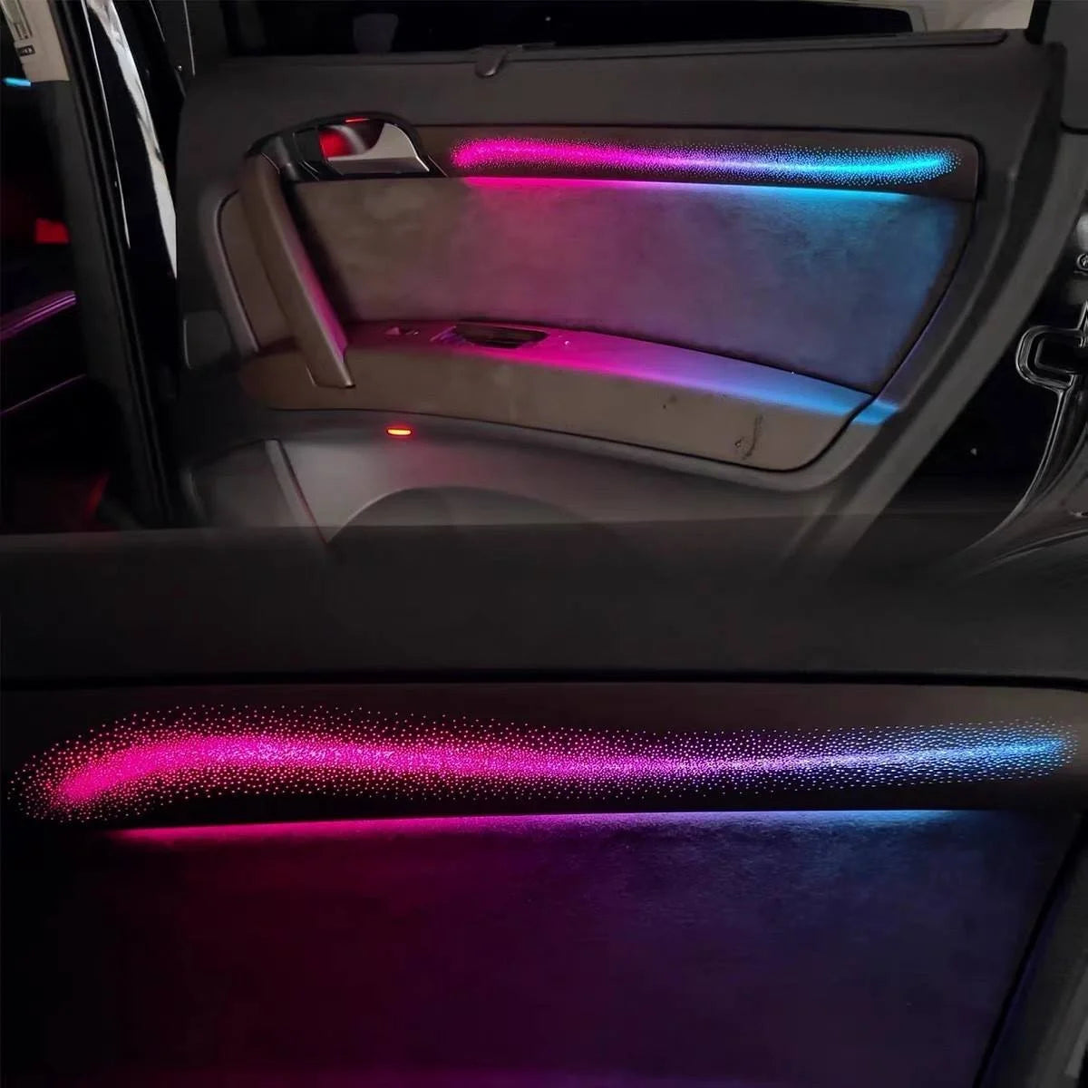 For Audi Q7 2006-2015 Auto Interior 64-color Galaxy Symphony