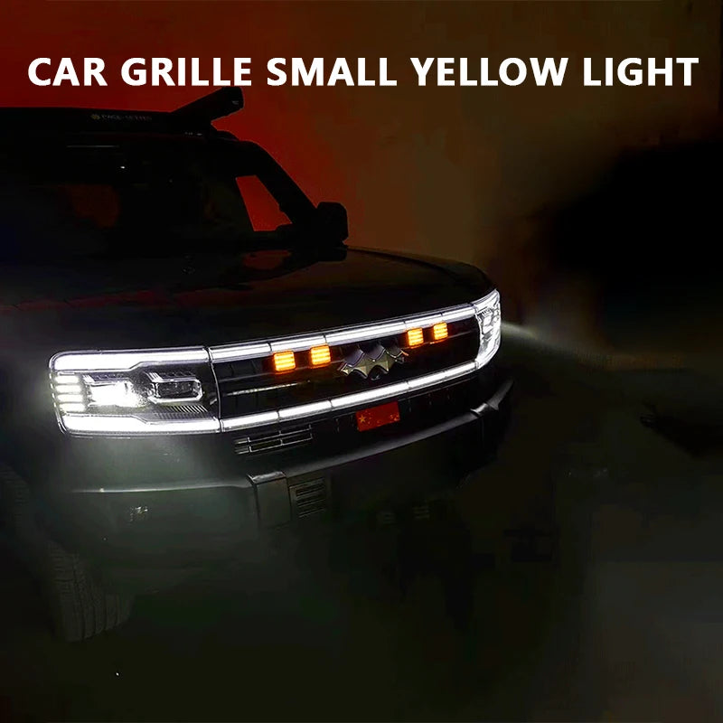 For BYD Equation Leopard 5 Front Center Front Grille Small Amber