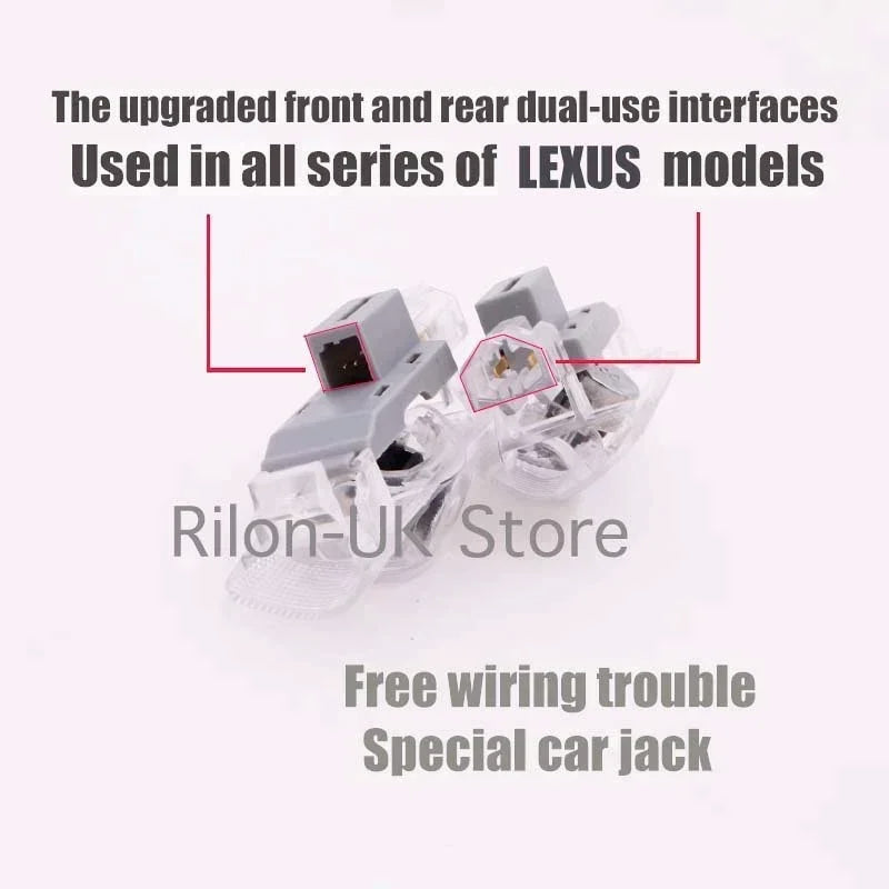For Lexus LS430 LS460 IS250 IS300 Logo Projector Door Welcome