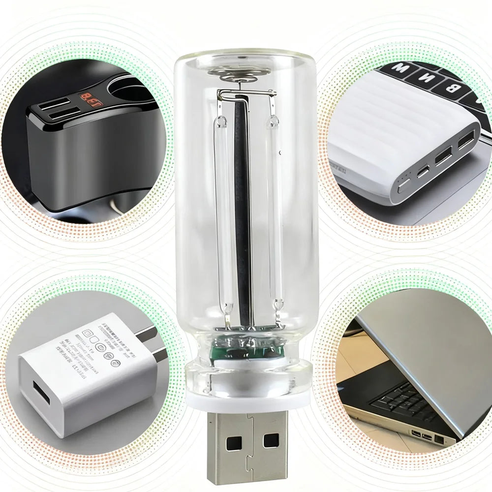 USB Filament Touch Dimming Bulb 5V Lighting Edison Retro