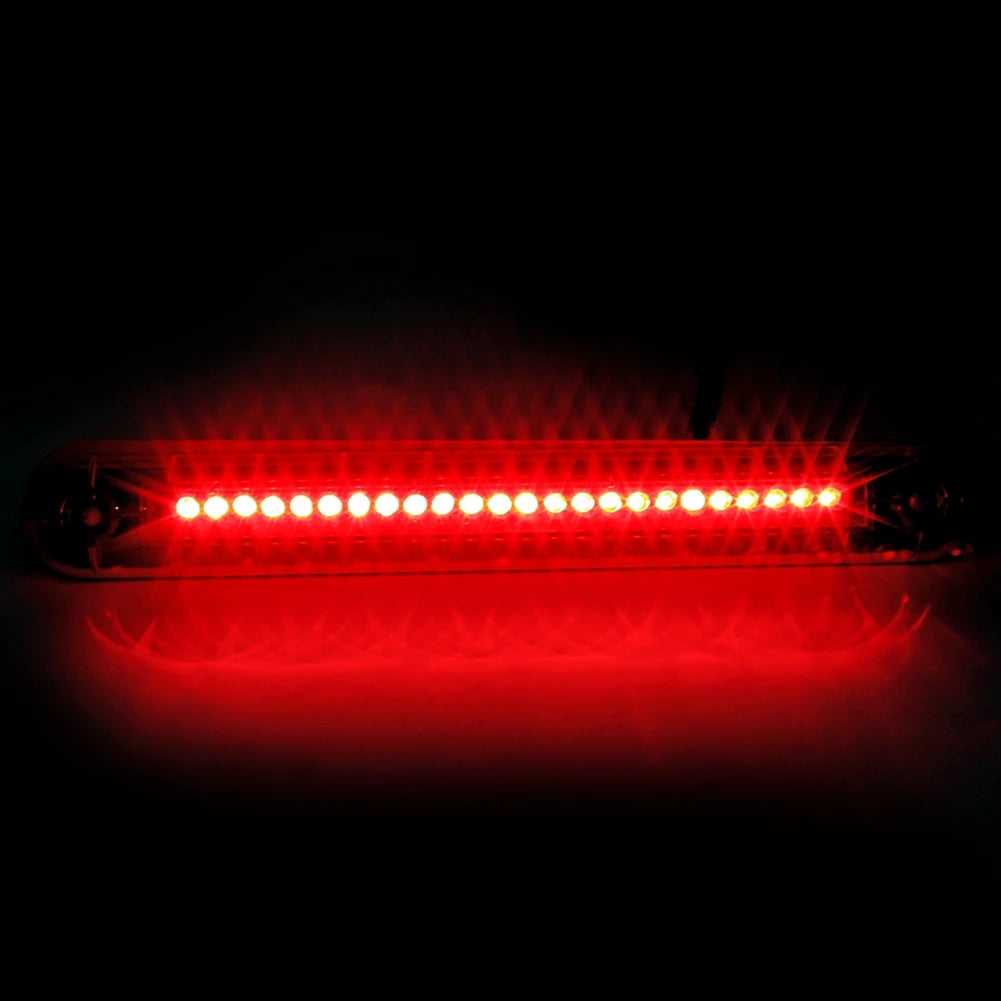 Third 3RD Brake Red 24 Mount Stop Tail 12V