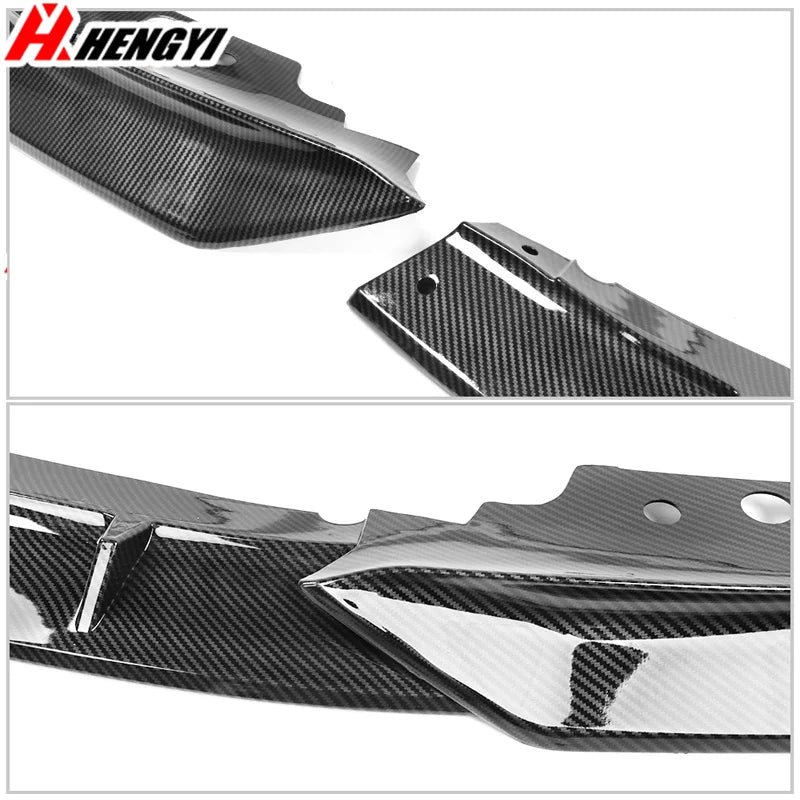 For BMW 3 Series G20 G28 3PCS Front Bumper Spoiler Lip Splitter