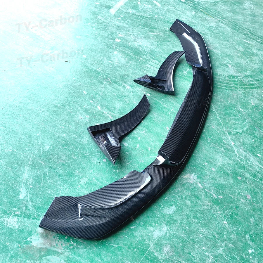 For BMW F80 F82 F83 M3 M4 Real Carbon Fiber Front Lip Bumper