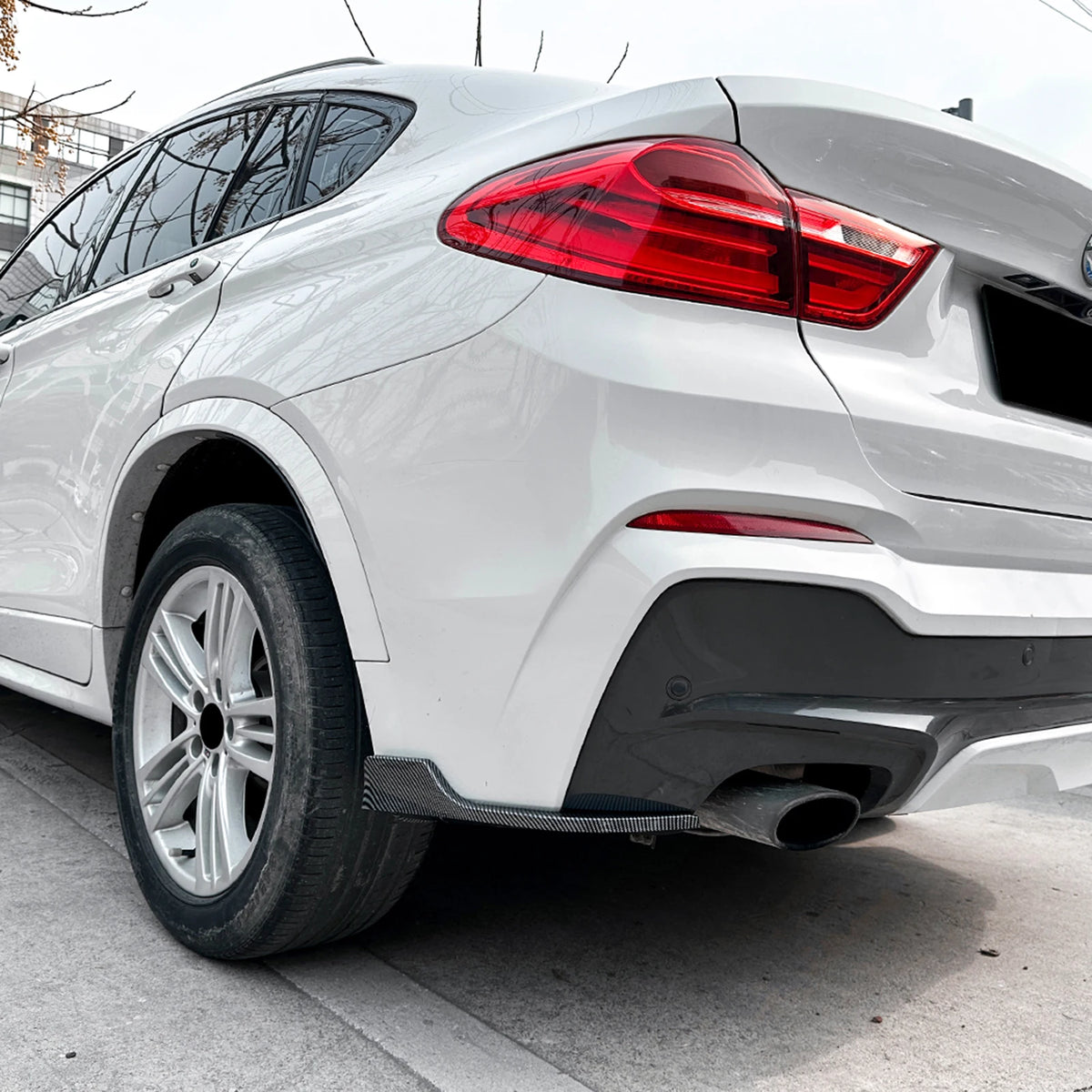 For 2014-2018 BMW X4 F26 M-Sport Rear Bumper Side Spoiler Vent