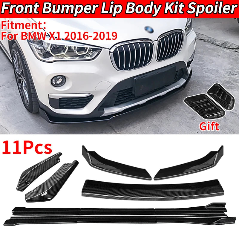 Body Kit BMW X1 F48 2016-2019 Front Bumper Splitters