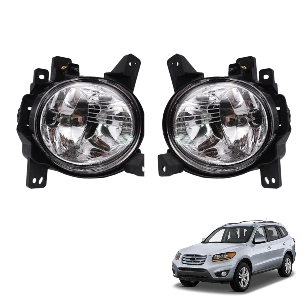 For Hyundai Santa Fe 2011 2012-A87D reliable-1pair Front Bumper