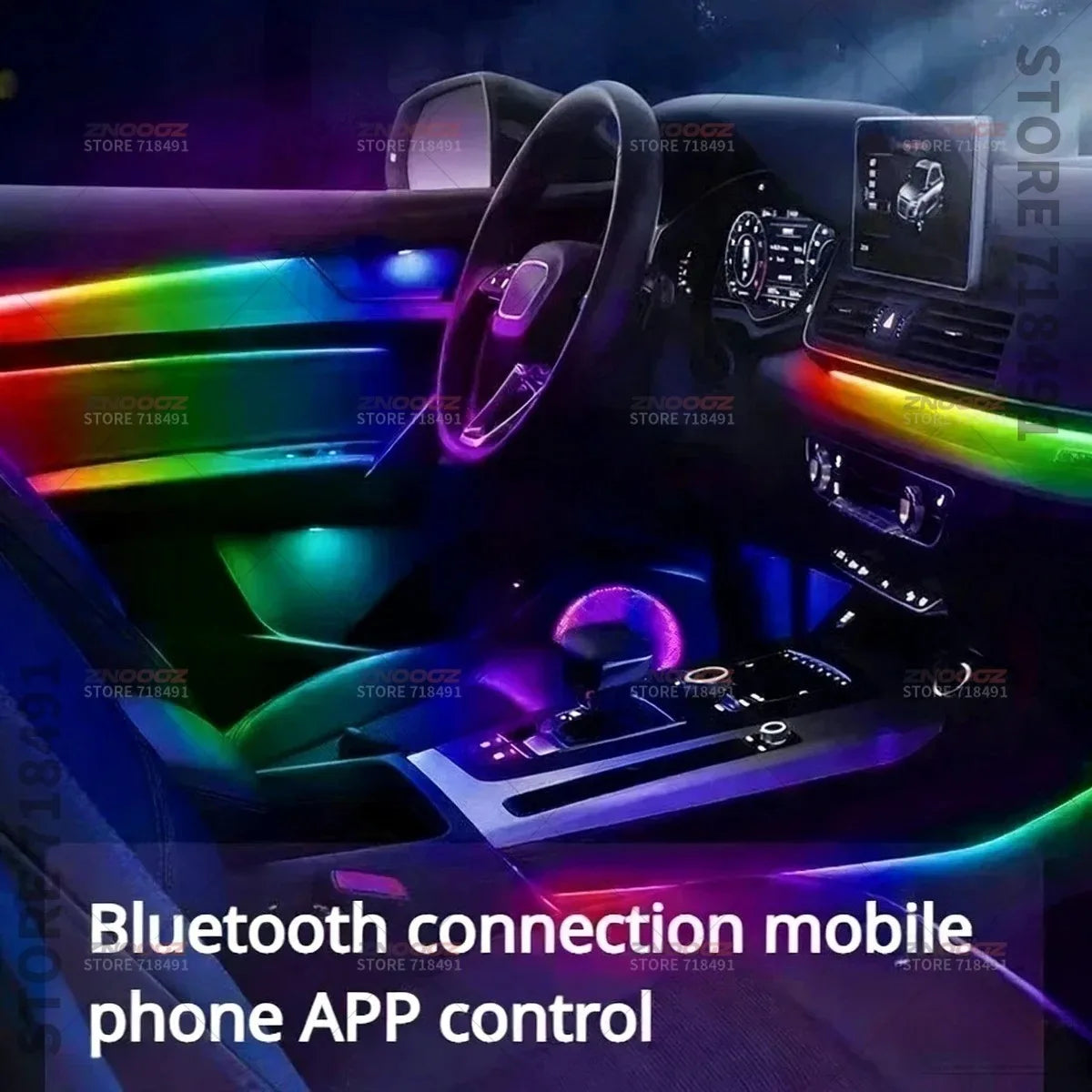 For Perodua Ativa 22IN1 RGB Interior Acrylic Ambient RGB Hidden