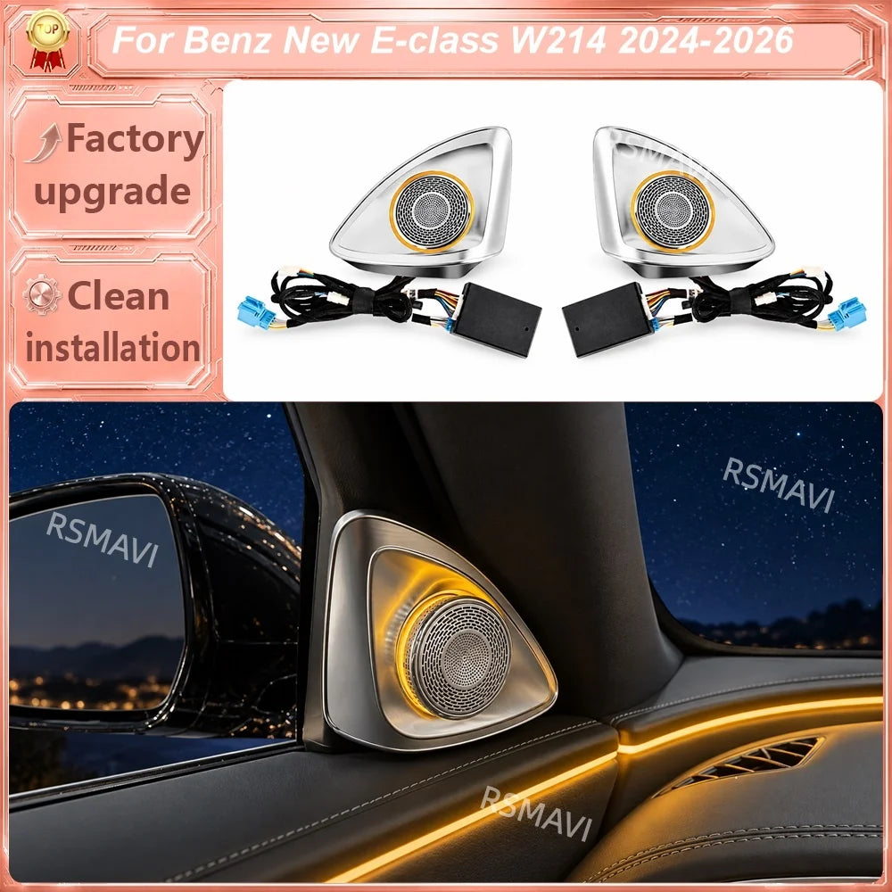 4D Rotating Tweeter Speakers Ambient Lighting Small Motor Version