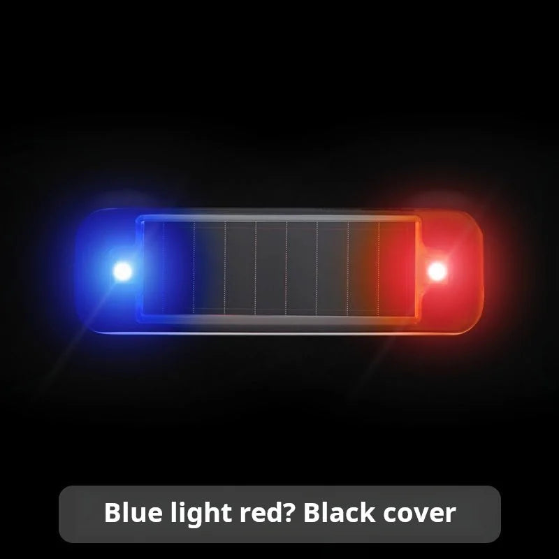 Solar Charging Riding Night anti-rear-end Motorcycle Electric