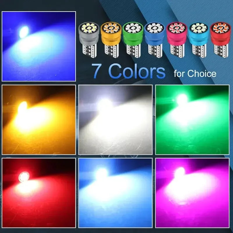 W5W T10 Signal 501 194 Bulbs Clearance Reading Interior