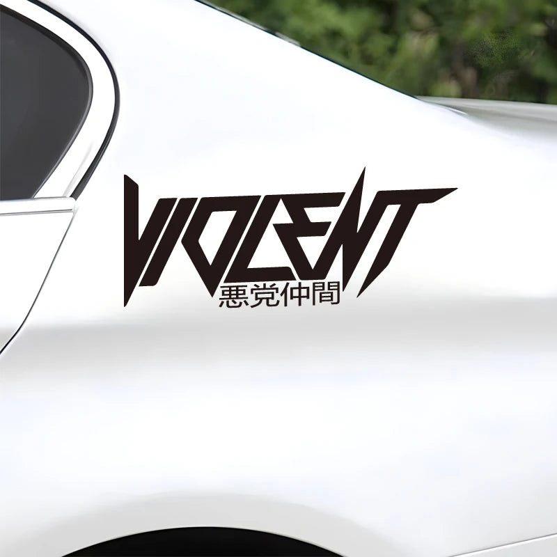 Violent Decal Jdm Stickers Creative Fashion Trucks Motorcycles