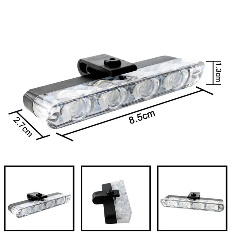 In Red Blue Emergency 12LED Signal 12V Wireless Remote