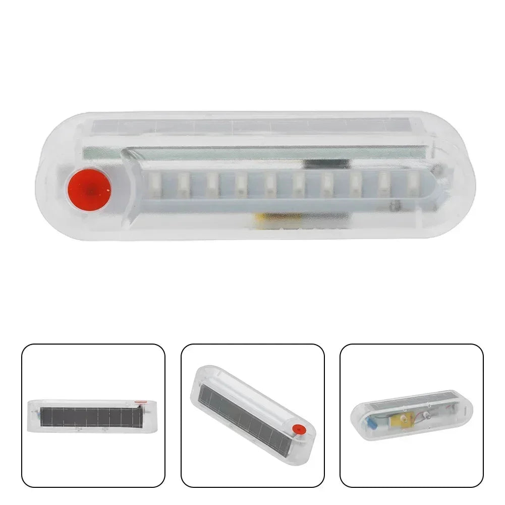 MINI Solar Power Strobe Night Security Simulated Alarm anti-theft