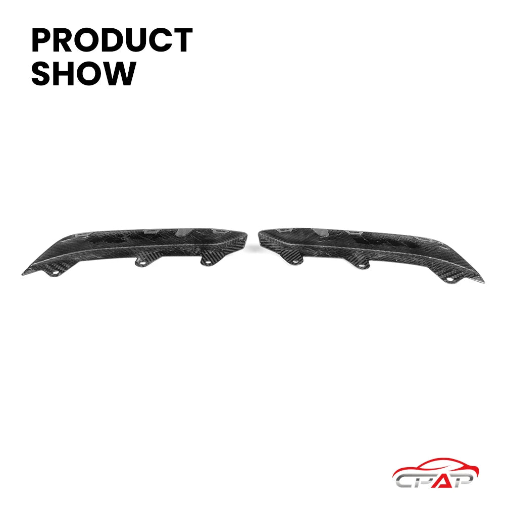 For BMW M8 Series F91 F92 Real Dry Carbon Fiber Front Vent