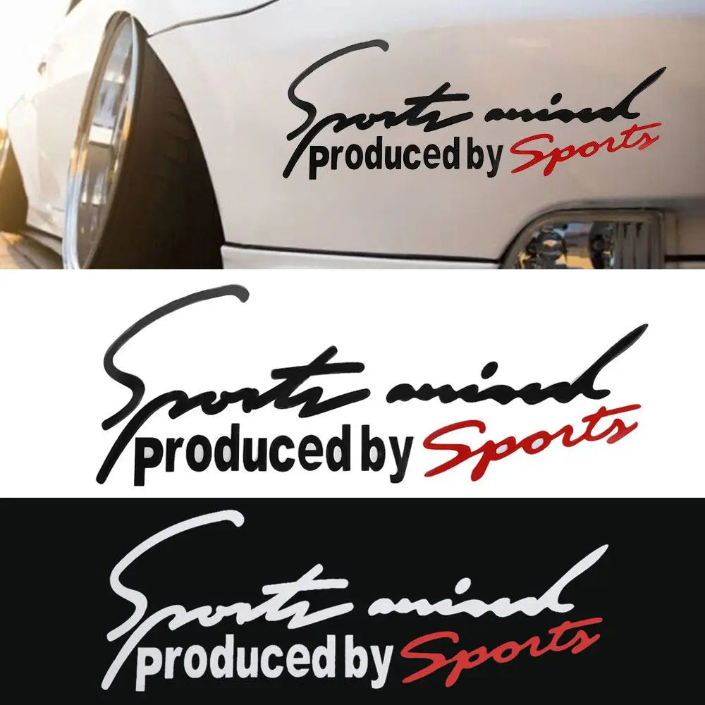 1PC Decal Sticker Racing Reflective Vinyl Nick Cover
