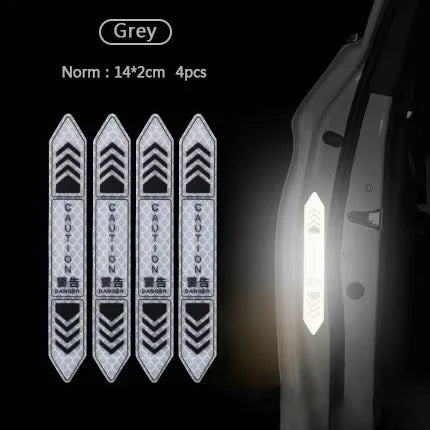 Door Reflective Sticker Night Safety Warning Tape Waterproof