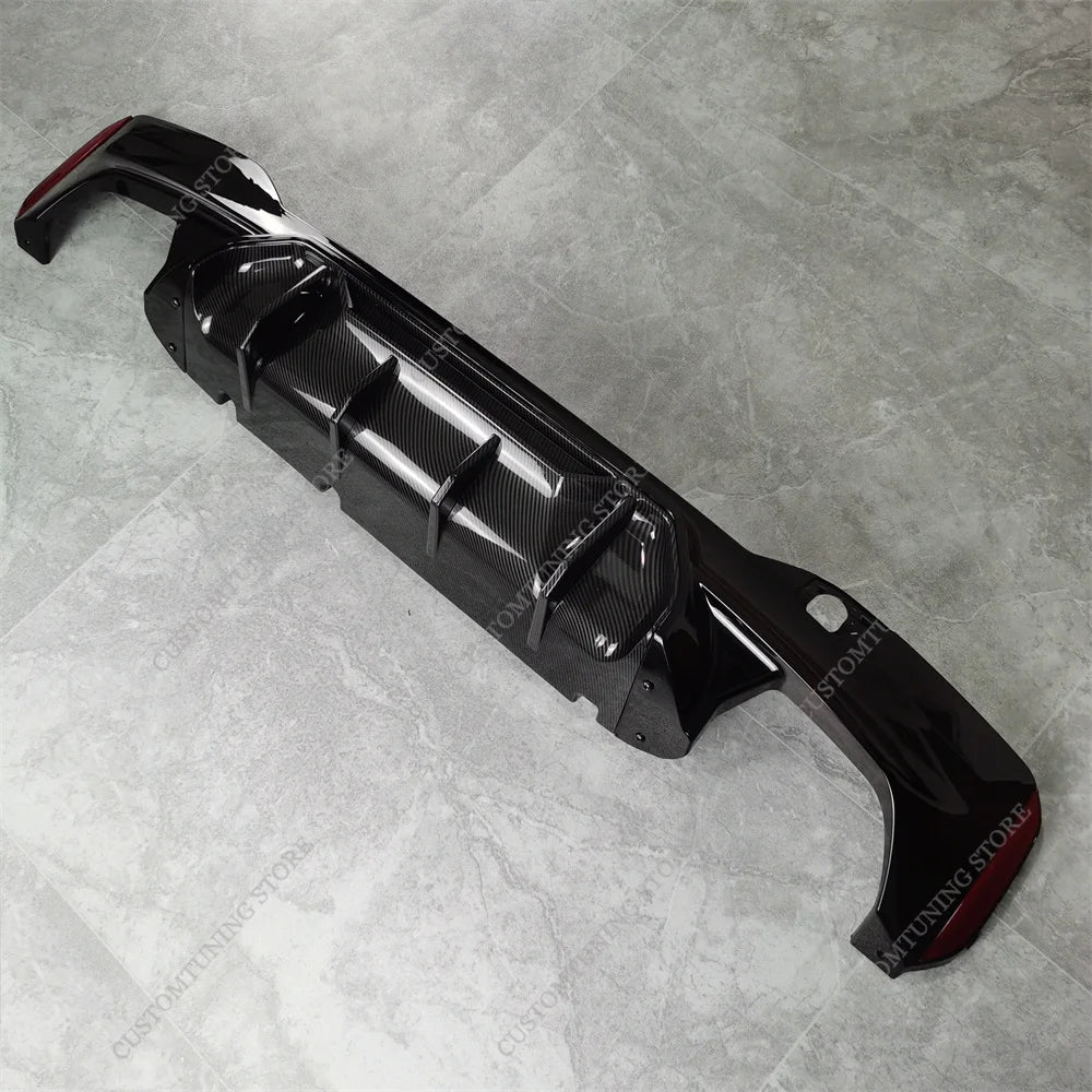 For BMW G30 G31 Compitition Style Rear Splitter Diffuser Lip