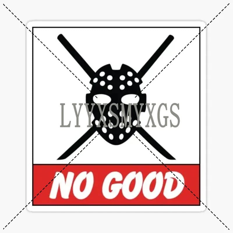 Personality self-adhesive No Good Sticker Rear Window Bumper