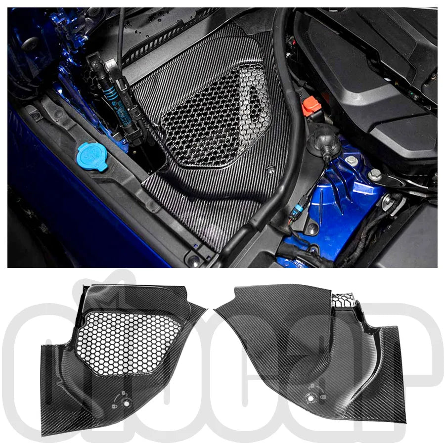 For BMW F90 M5 G30 G31 Oiomotors pre-preg Dry Carbon Fiber Front