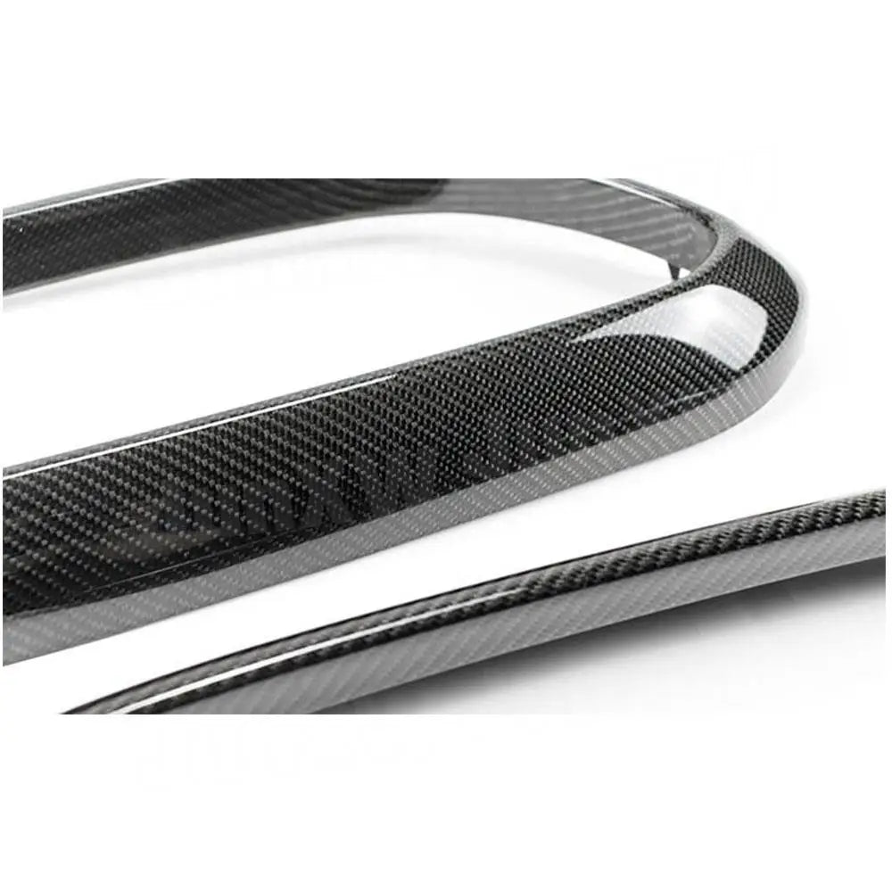 For BMW 5 Series G30 F90 Real Dry Carbon Fiber Front Bumper