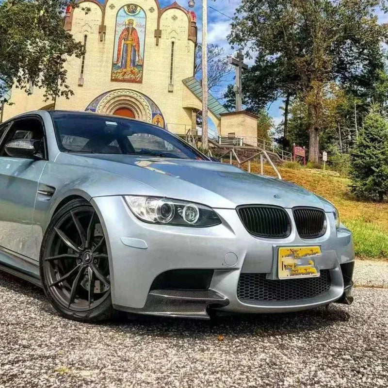 For BMW M3 E92 E93 2006-2012 Carbon Fiber Wrap Angle Front