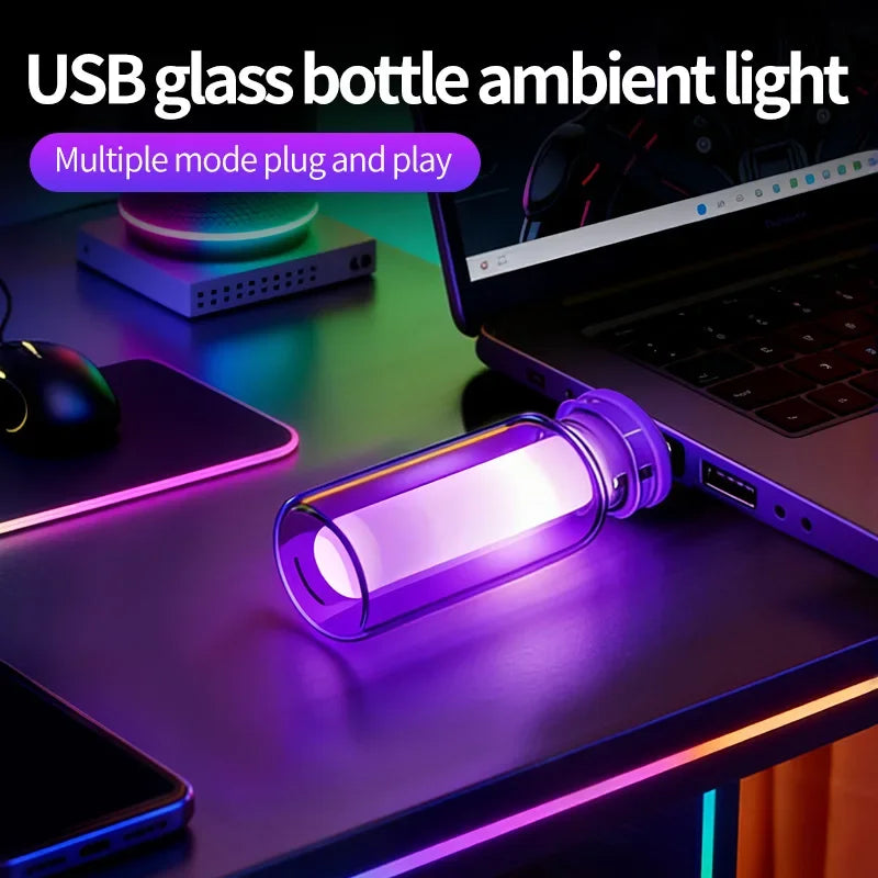 Ambient Lighting Night Wireless No Wiring Required Music