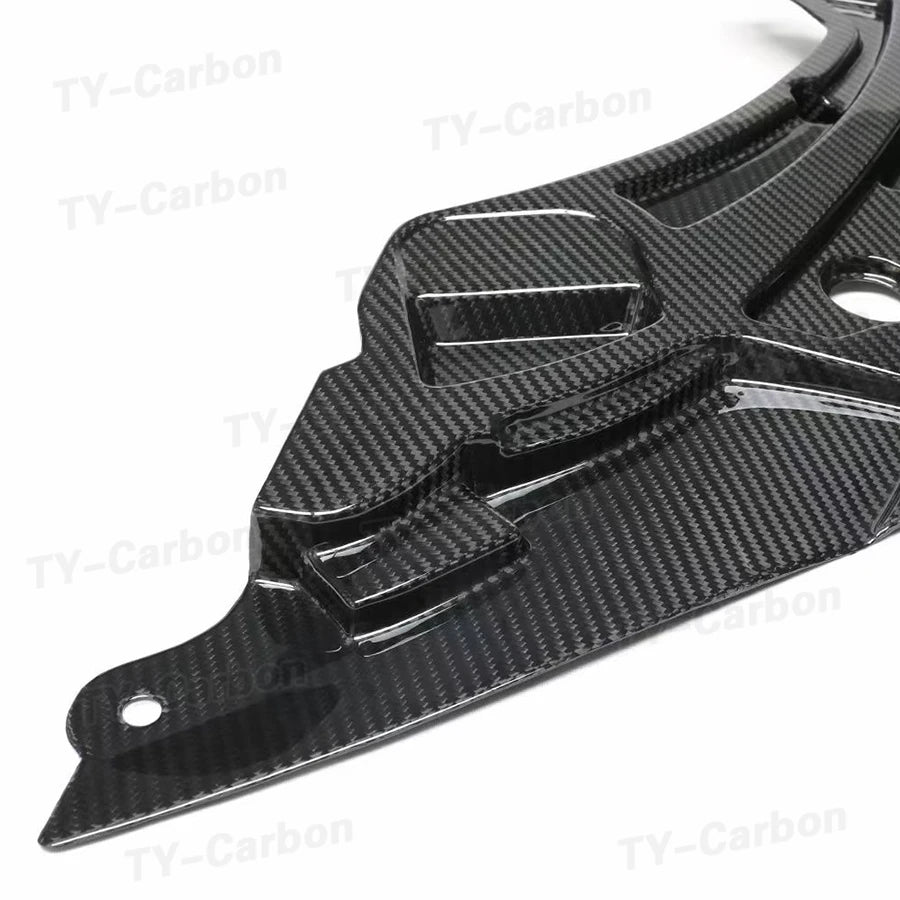 For BMW M3 G80 G81 M4 Dry Carbon Fiber Engine Compartment Trim