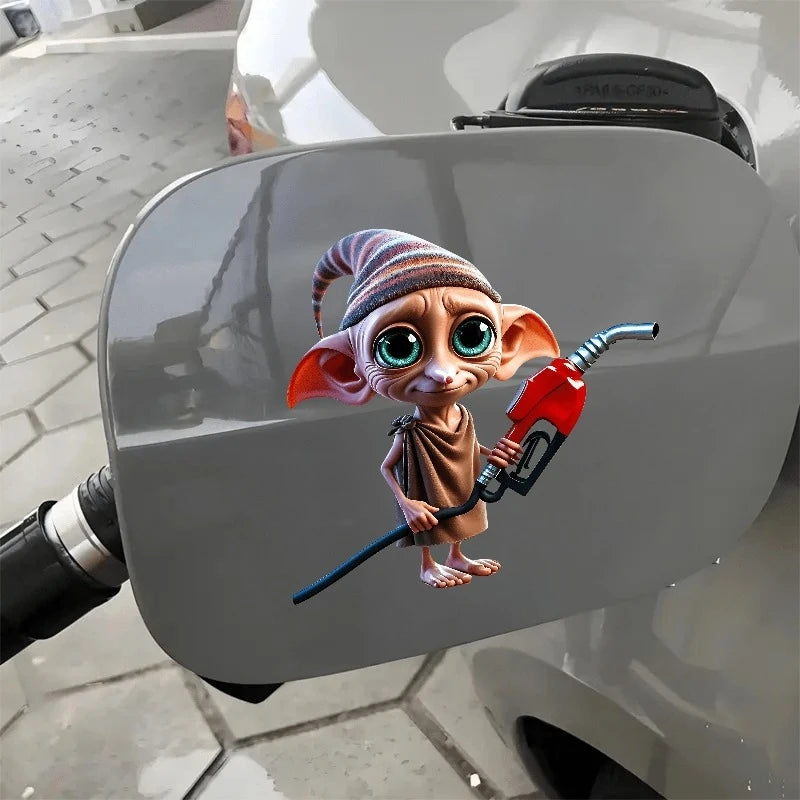 1PC Elf Refueling sticker-durable Waterproof Sticker Bumper Easy
