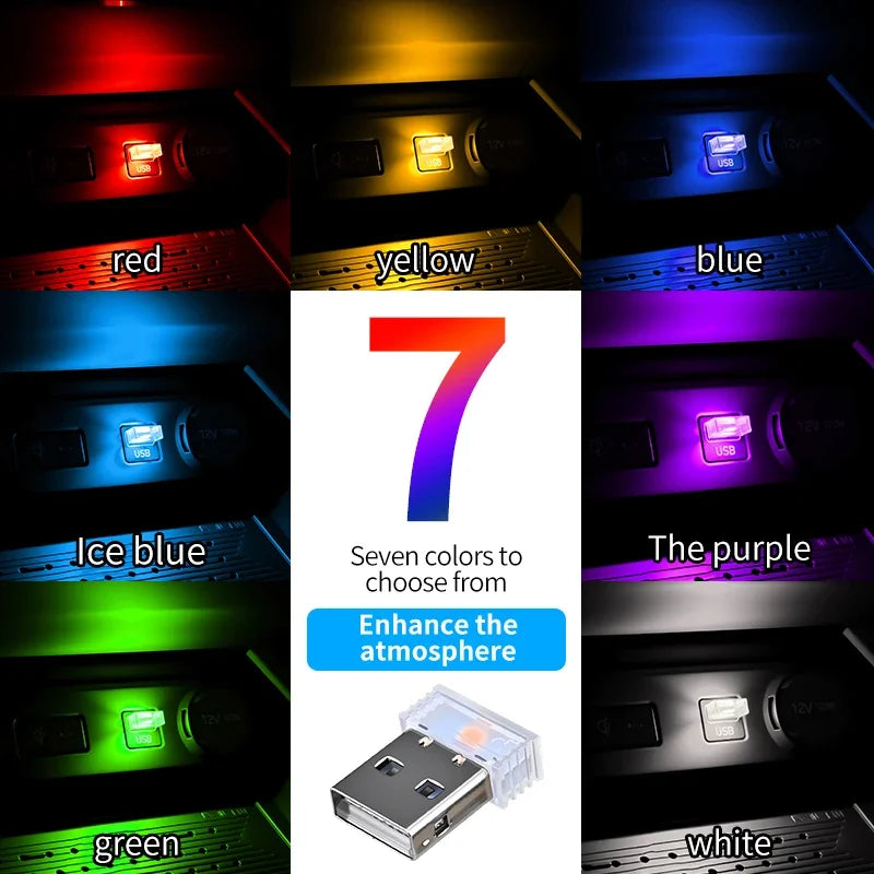 Ambient Breathing Night Interior USB Modification Cigarette