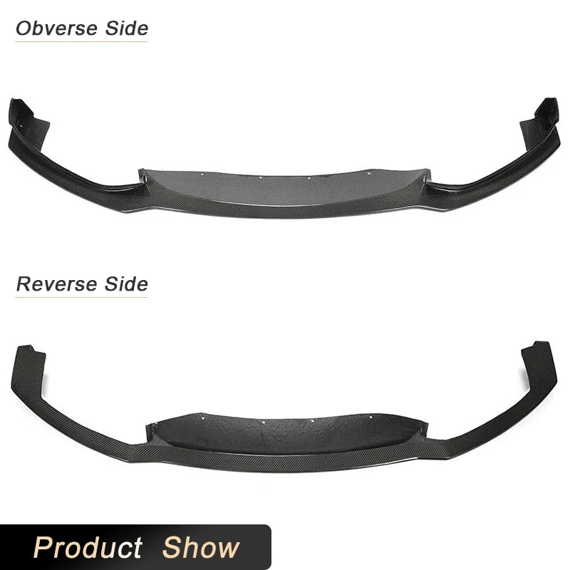 For BMW 4 Series F32 F33 Full Carbon Fiber Front Bumper Lip