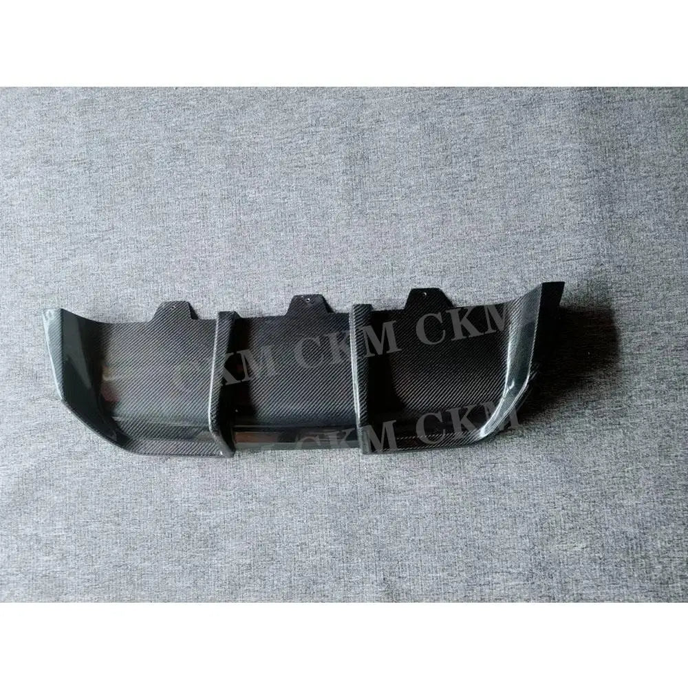 For BMW 6 Series F06 F12 Dry Carbon Fiber Rear Bumper Lip