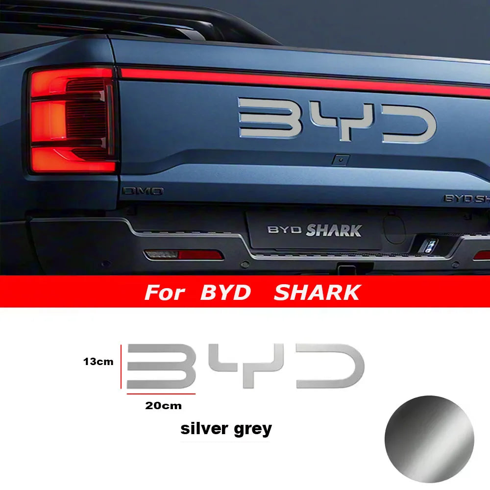 For BYD Shark 1PC Rear Body Sticker
