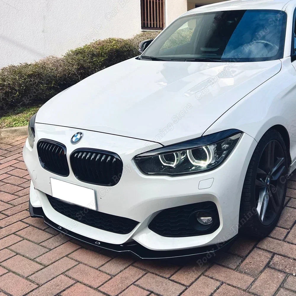 For BMW 1 Series F20 F21 M Sport Lci Front Bumper Lip Splitter