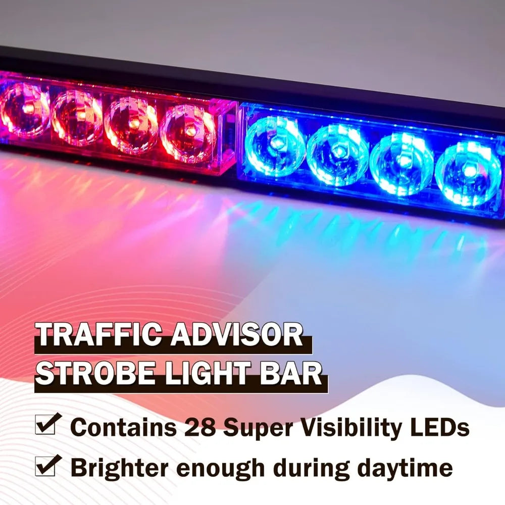 Strobe Bar Traffic Advisor Emergency Security Warning