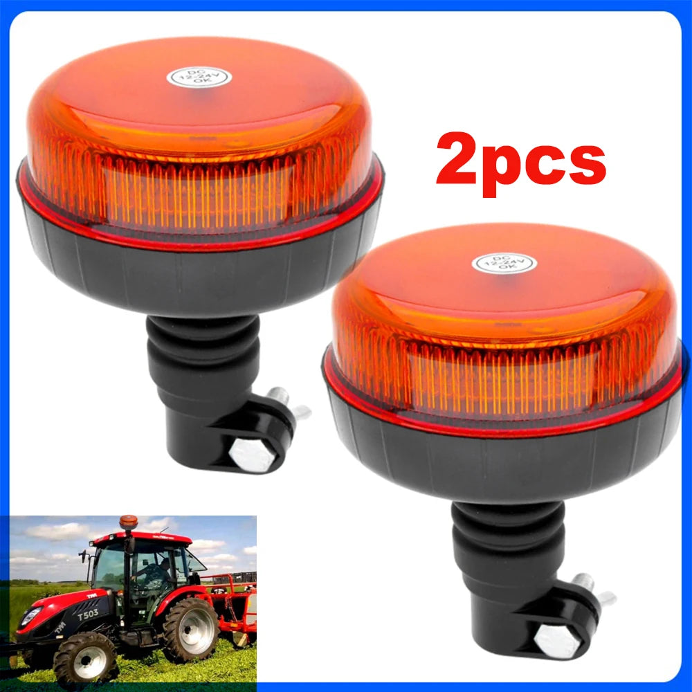 1PC 2PCS 12V 24V Emergency Strobe Set Warning Flashing