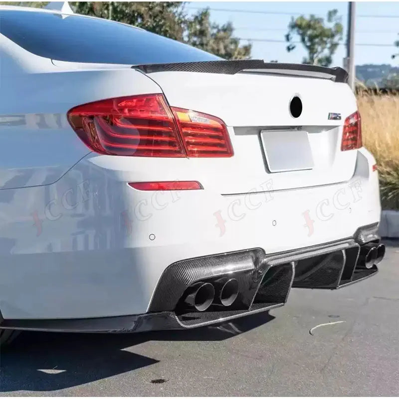 For BMW 5 Series M5 F10 Carbon Fiber Psm Rear Diffuser Bumper