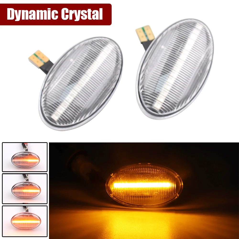 For Mercedes-Benz Smart 450 & Benz 2X Dynamic Turn Signal Side