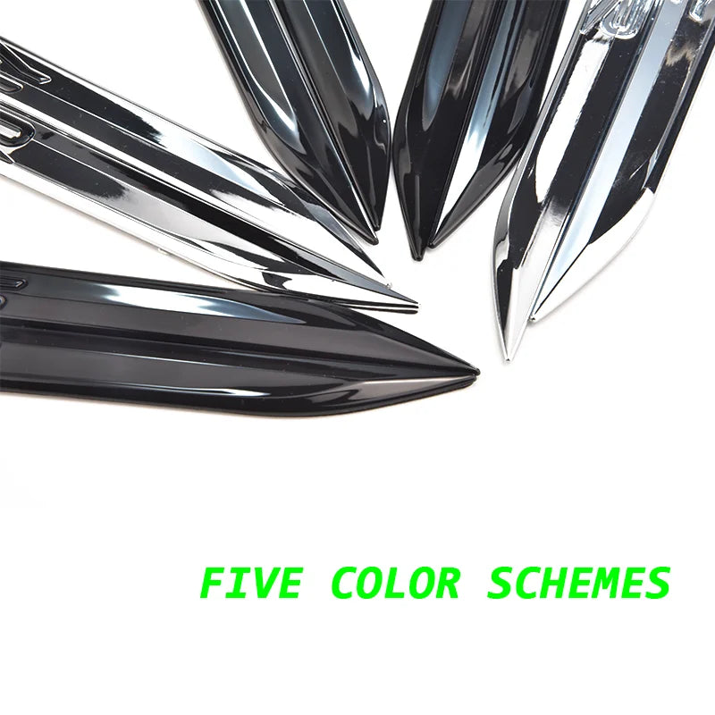 For 2020 Golf 8 Tape Plastic Golss Black Door Side Fender Knife R