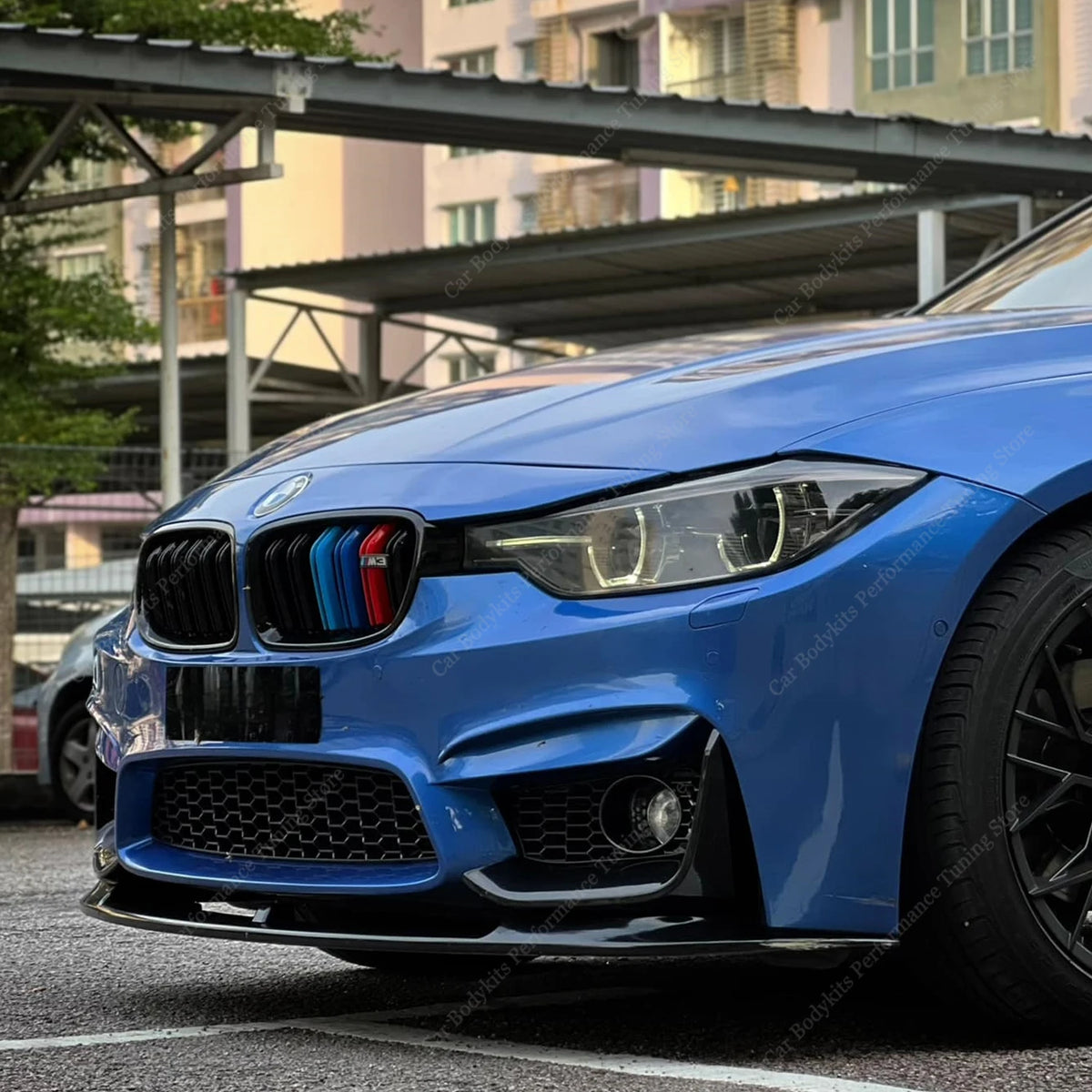 For BMW F30 Mp Front Bumper Splitter Lip Spoiler Diffuser