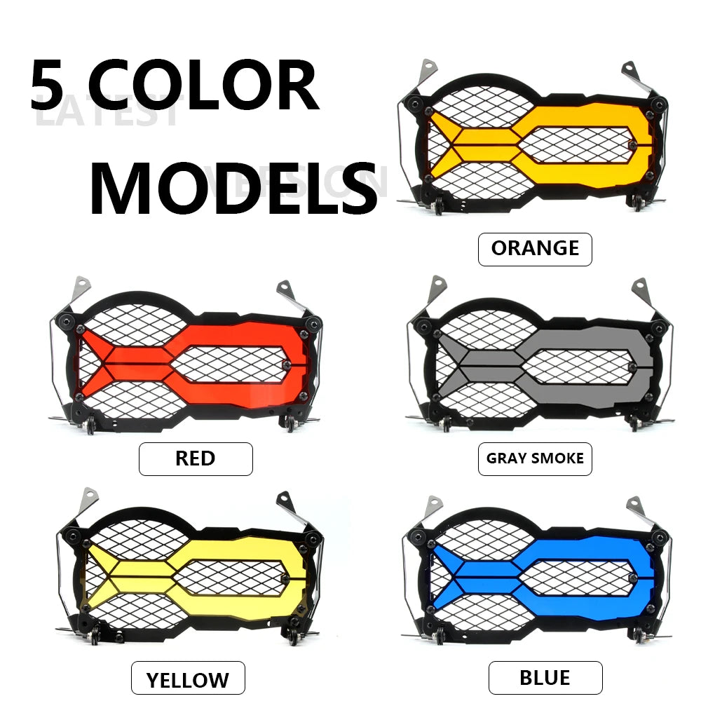 For BMW Motorcycle Flipable Headlight Protector Head Grille